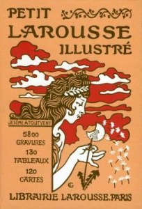 La couverture du Petit Larousse en 1905
